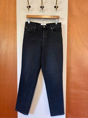 Pistola Black High-Rise Straight Leg Jeans, size 29